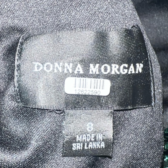 Donna Morgan Sequin open back Mini Dress - Picture 3 of 8